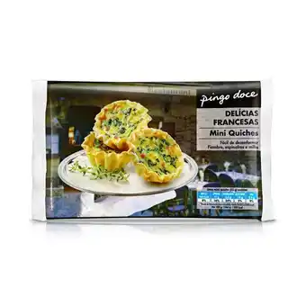 Pingo Doce Mini quiches congeladas pingo doce promoção
