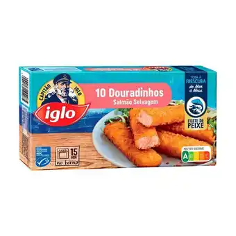 Pingo Doce Douradinhos de salmão congelados capitão iglo promoção