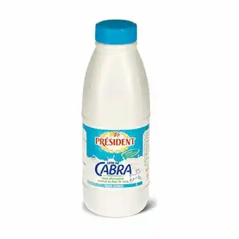 Pingo Doce Leite de cabra meio gordo président promoção