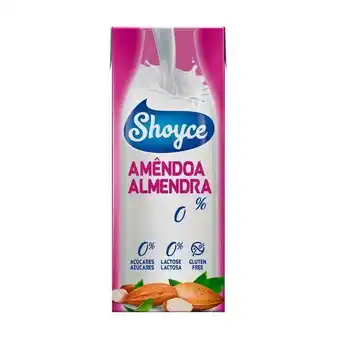 Pingo Doce Bebida de amêndoa 0% shoyce promoção