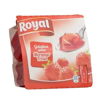 Pingo Doce Gelatina de morango royal promoção