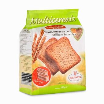 Pingo Doce Tostas de trigo integral com milho e sementes diatosta promoção