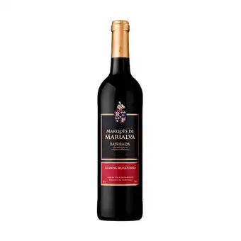 Pingo Doce Vinho tinto marquês de marialva colheita selecionada bairrada promoção