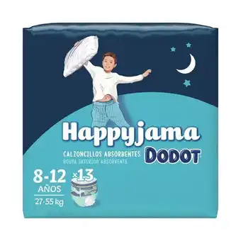 Pingo Doce Fraldas menino tamanho 8-12 anos (27-57kg) happyjama dodot - 13 un promoção