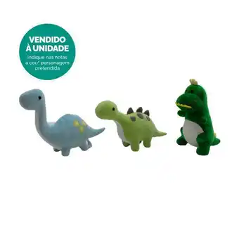 Peluche dinossauro elefun