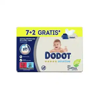Pingo Doce Toalhitas sem perfume sensitive dodot promoção