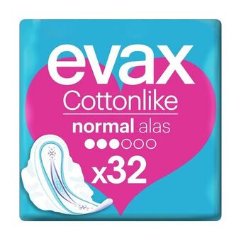 Pingo Doce Penso higiénico normal com abas evax promoção