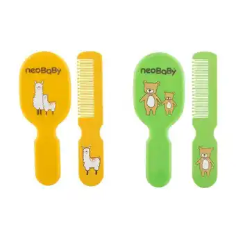 Pingo Doce Conjunto de escova e pente para bébe neo baby promoção