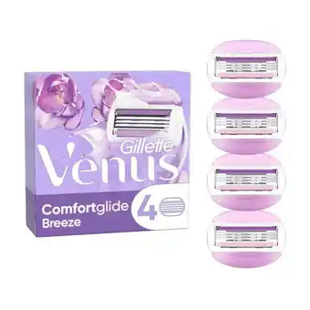 Recarga lâminas comfortglide breeze gillette venus