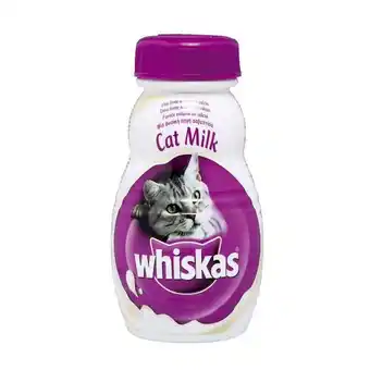 Pingo Doce Leite para gato garrafa whiskas promoção