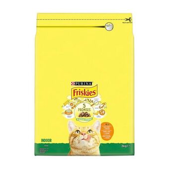 Pingo Doce Ração seca para gato de interior sabor frango e legumes friskies promoção
