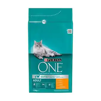 Pingo Doce Ração seca para gato adulto sabor frango bifensis purina one promoção