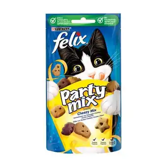 Pingo Doce Snack gato cheezy mix aromatizado com queijos purina felix party mix promoção
