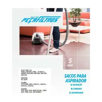 Pingo Doce Saco de aspirador 631 electric & co promoção