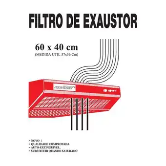 Pingo Doce Filtro de exaustor peça filtros promoção