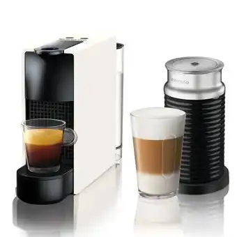 Nespresso Pack essenza mini pure white c30 + aeroccino 3 black promoção