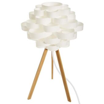 Hôma Candeeiro de mesa branco lydia 57cm promoção