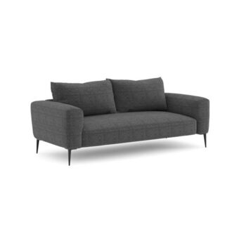 Hôma Sofá munich cinza 220x97x86cm promoção
