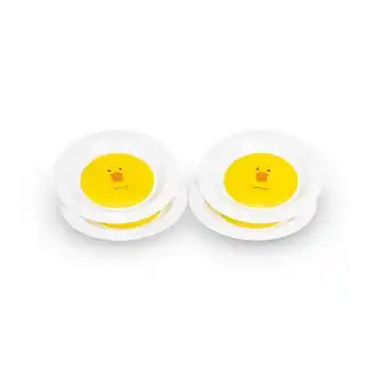 Hôma Conjunto de 4 pratos pássaro 23cm promoção