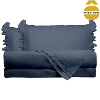 Hôma Jogo cama casal katerina 240x290cm promoção