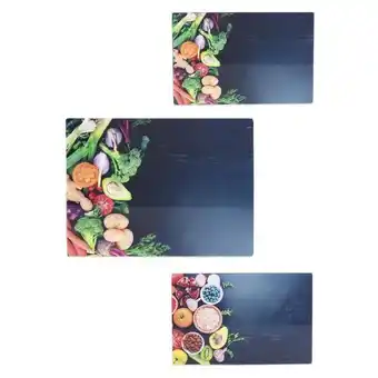Conjunto de 3 tábuas de cozinha