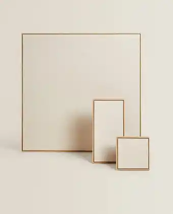 ZARA HOME Tela rebordo madeira promoção