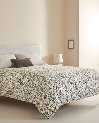 ZARA HOME Capa de edredão estampado ramos e flores promoção