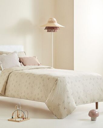 ZARA HOME Capa de edredão coelhinhos promoção