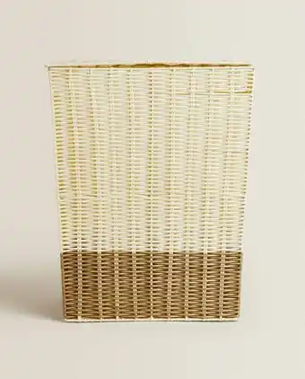 ZARA HOME Cesto para a roupa promoção