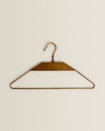 ZARA HOME Cabide dourado promoção
