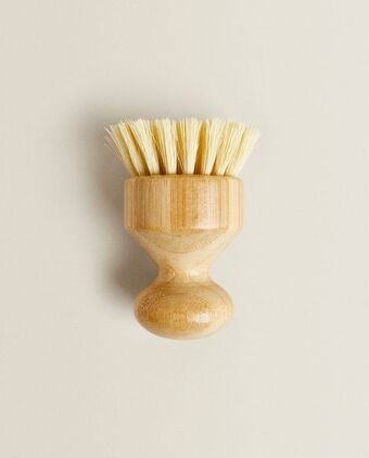 ZARA HOME Escova pequena madeira promoção