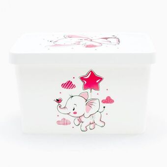 VIVA Caixa c/ tampa elefante 17l promoção