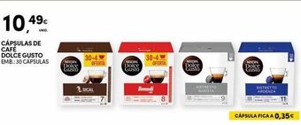 Continente Bom dia Cápsulas de café dolce gusto promoção