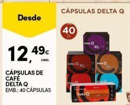 Continente Bom dia Cápsulas de café delta q promoção