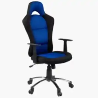JYSK Cadeira gaming snertinge preto/azulpoupe 23% promoção