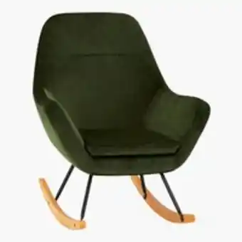 JYSK Cadeira baloiço nebel verdepoupe 25% promoção