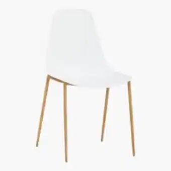 JYSK Cadeira jantar nederby brancopoupe 35% promoção