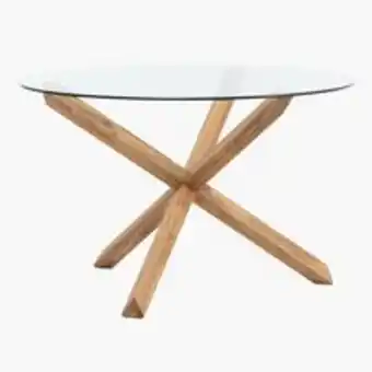 JYSK Mesa jantar agerby ø119 vidro/carvalhopoupe 33% promoção