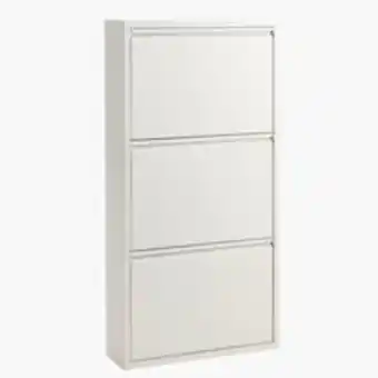 JYSK Sapateira hallenslev 3 comp branco promoção