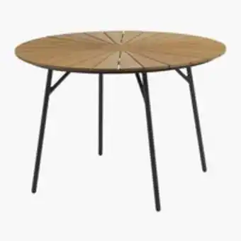 JYSK Mesa rangstrup ø110 natural/pretopoupe 31% promoção