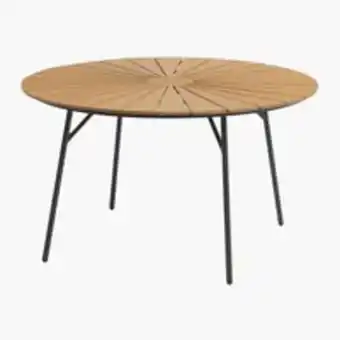 JYSK Mesa rangstrup ø130 natural/pretopoupe 32% promoção