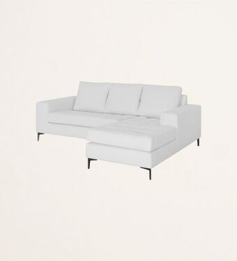 Sofá com chaise longue barcelona