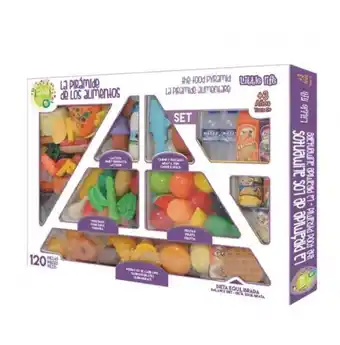 Piramide alimentar 120 pecas