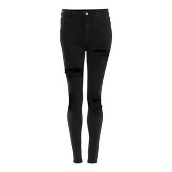 Primark Calças ganga skinny rasgões preto promoção