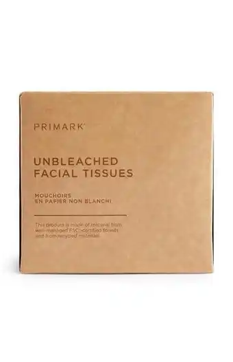 Lenços faciais não branqueados wellness