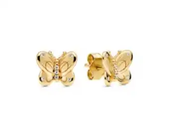 Pandora Brincos decorative butterflies pandora shine promoção