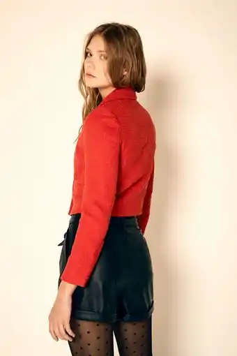 Springfield Blazer estrutura cropped promoção
