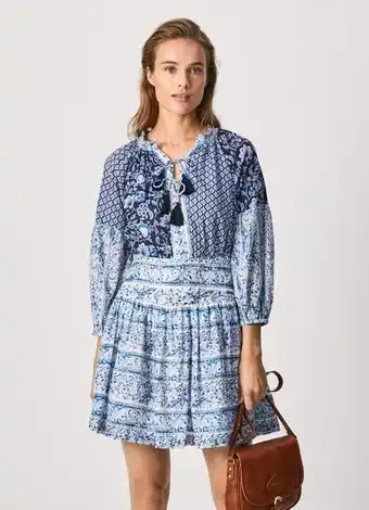Vestido combinado jess