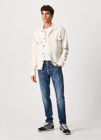 Pepe Jeans Stanley regular fit regular waist jeans promoção
