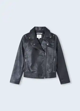 Pepe Jeans Casaco perfecto ecopele finley promoção